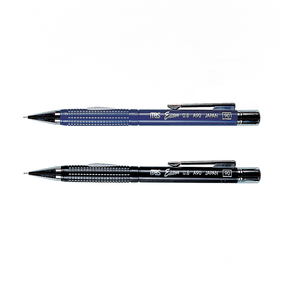 【MBS 萬事捷】EDITOR 自動鉛筆 0.5mm 12支/盒 A-90(顏色隨機出貨), , large