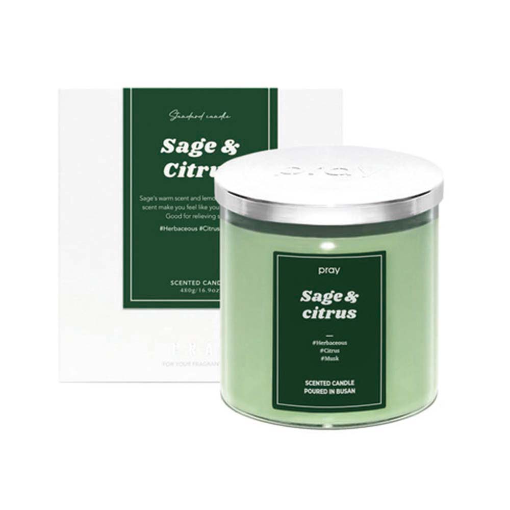 PRAY Classic Candle-Sage & Citrus, , large