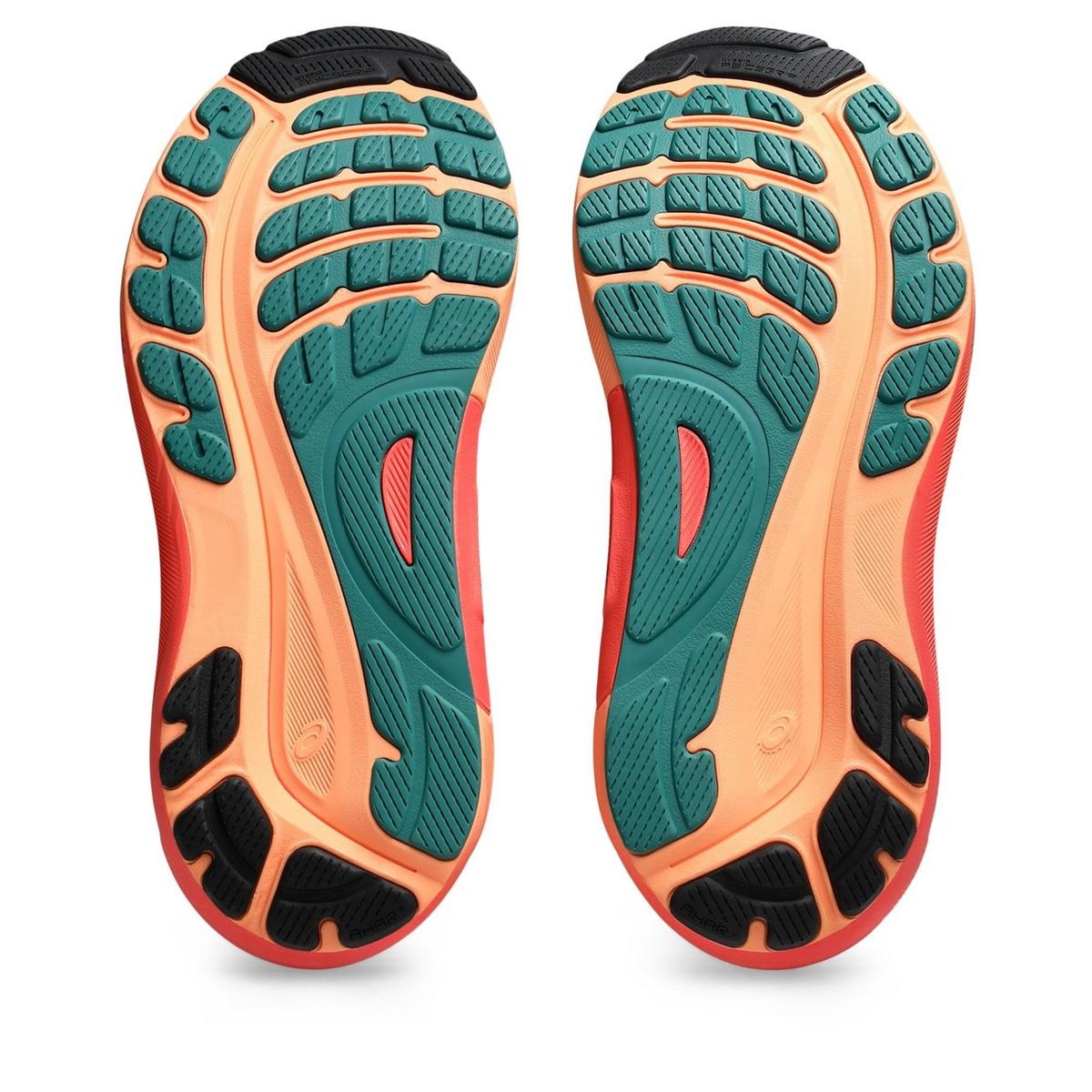 [秉宸] ASICS GEL-KAYANO 31 (2E) 慢跑鞋 黑橘紅 寬楦 1011B869-004, , large