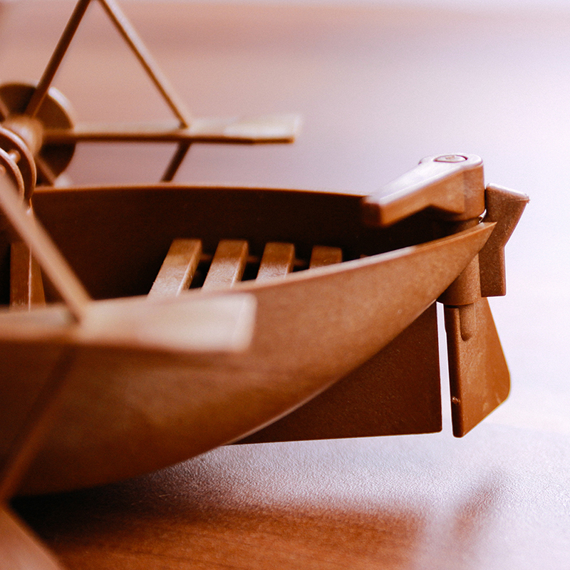 收藏達文西 - 槳葉船, , large