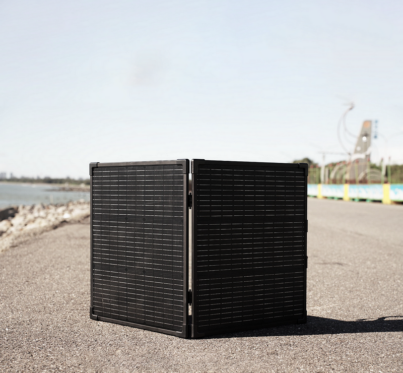 【iSOLAR】125W輕型可折疊太陽能板 輕量 露營 登山 車泊 旅行 戶外充電 太陽能充電板 備用電源 充電器 便攜環保綠能, , large