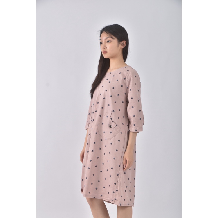 (XL) aristocrat滿版粉色洋裝二手衣, , large