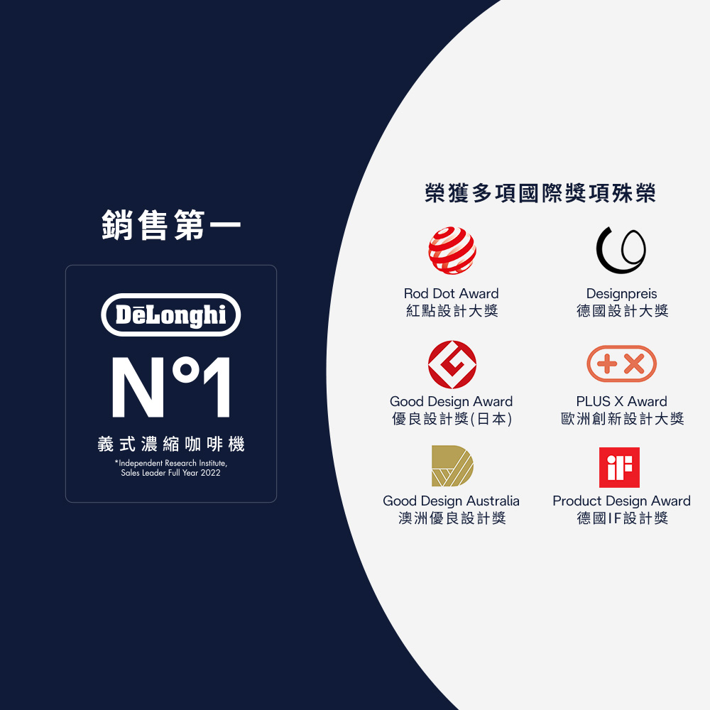 [De'Longhi]全自動義式咖啡機 (ECAM 290.43.SB/29043/EVO) 贈 LAVAZZA咖啡豆 1KG, , large