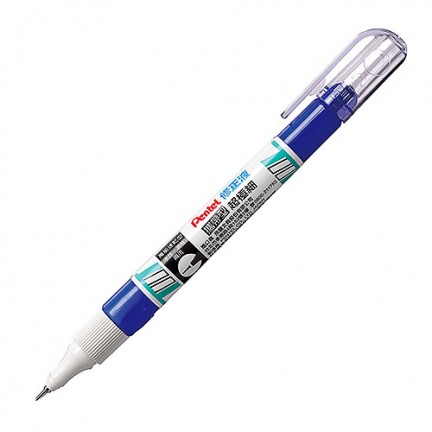 【 Pentel 飛龍 】 超極細筆型修正液 0.42mm /個 ZL72