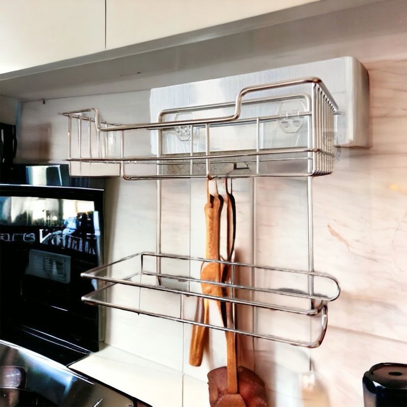 [Beargood sticker] Paper Towel & Spice Rack (304 Stainless Steel), , large