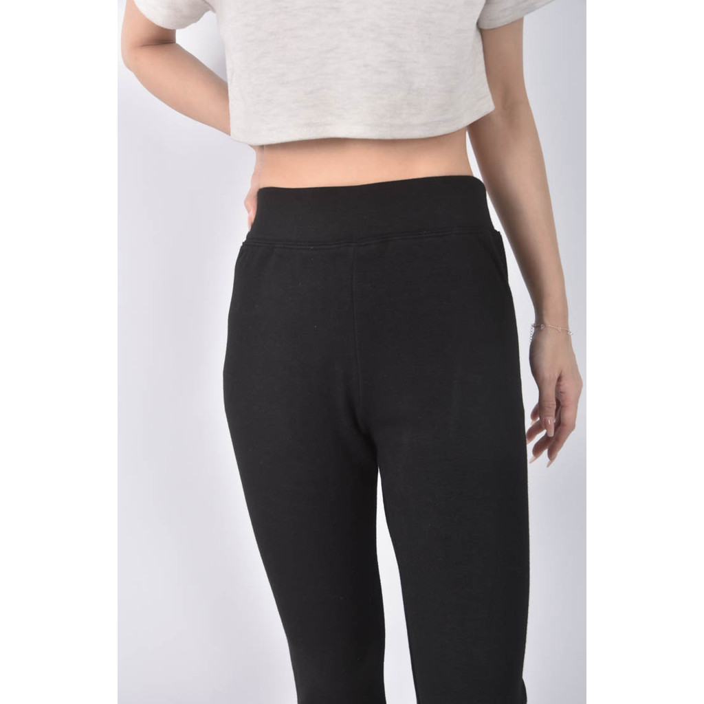 (S) net高腰棉質高腰黑色長褲二手衣, , large