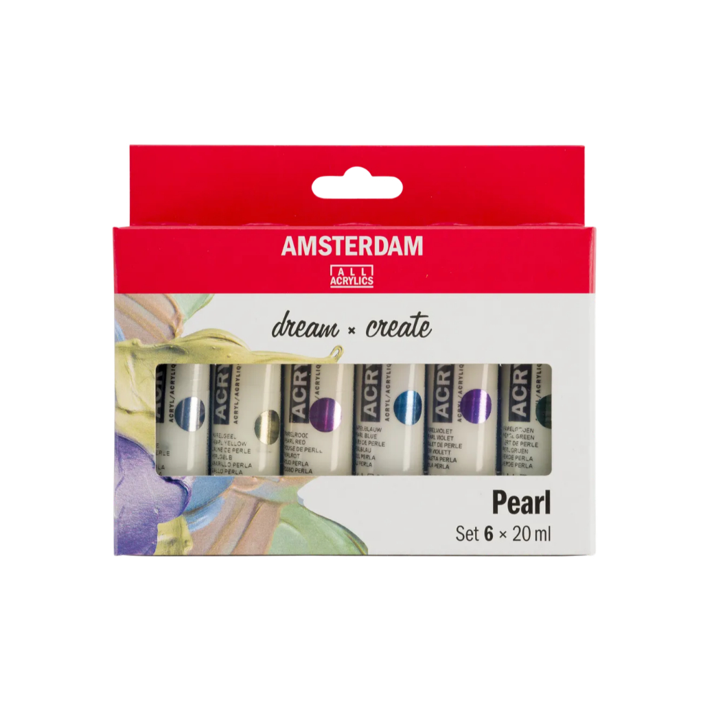 *需預訂 Royal Talens AMSTERDAM 壓克力20ML - 6色套組人物, , large