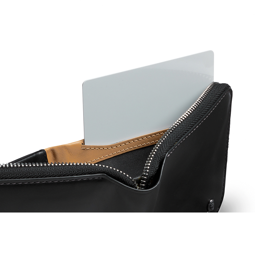 |快速出貨|Bellroy Zip 拉鍊皮夾 短夾 零錢包 卡片收納包 RFID防盜-黑, , large