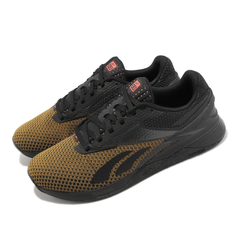 Reebok NANO X3 CrossFit 男鞋 女鞋 訓練鞋 舉重鞋 黑皮棕 100033788 【樂買網】, , large