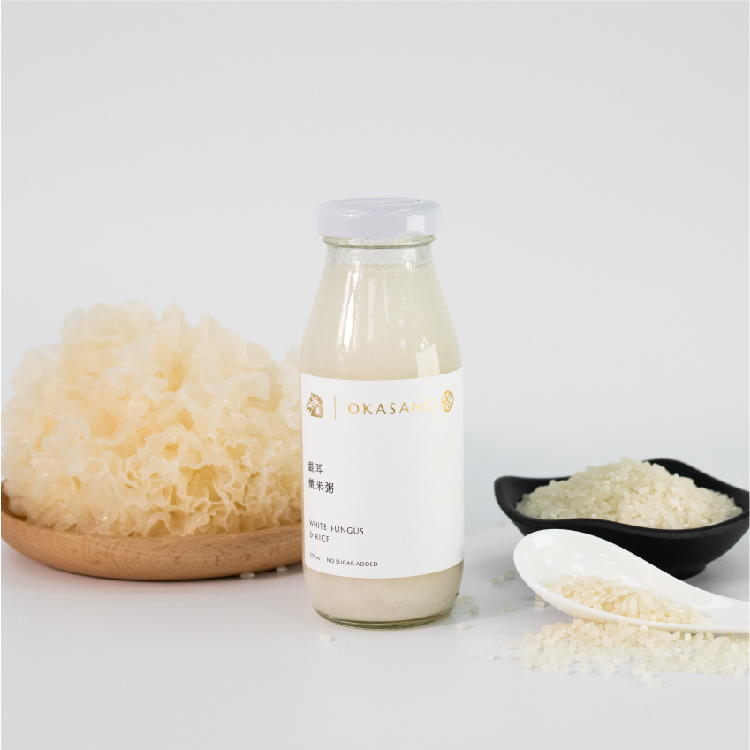 [日進生技]O卡桑精裝版銀耳燉米粥(無加糖)｜日常滋補(195ml&times;24瓶/箱), , large