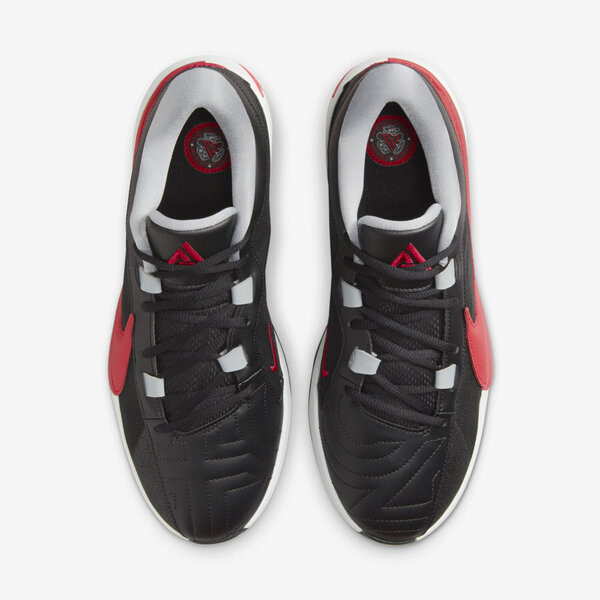 [Kixpress] Nike Zoom Freak 5 EP 男 籃球鞋 運動 球鞋 字母哥 緩震 包覆 黑紅 [DX4996-004], , large