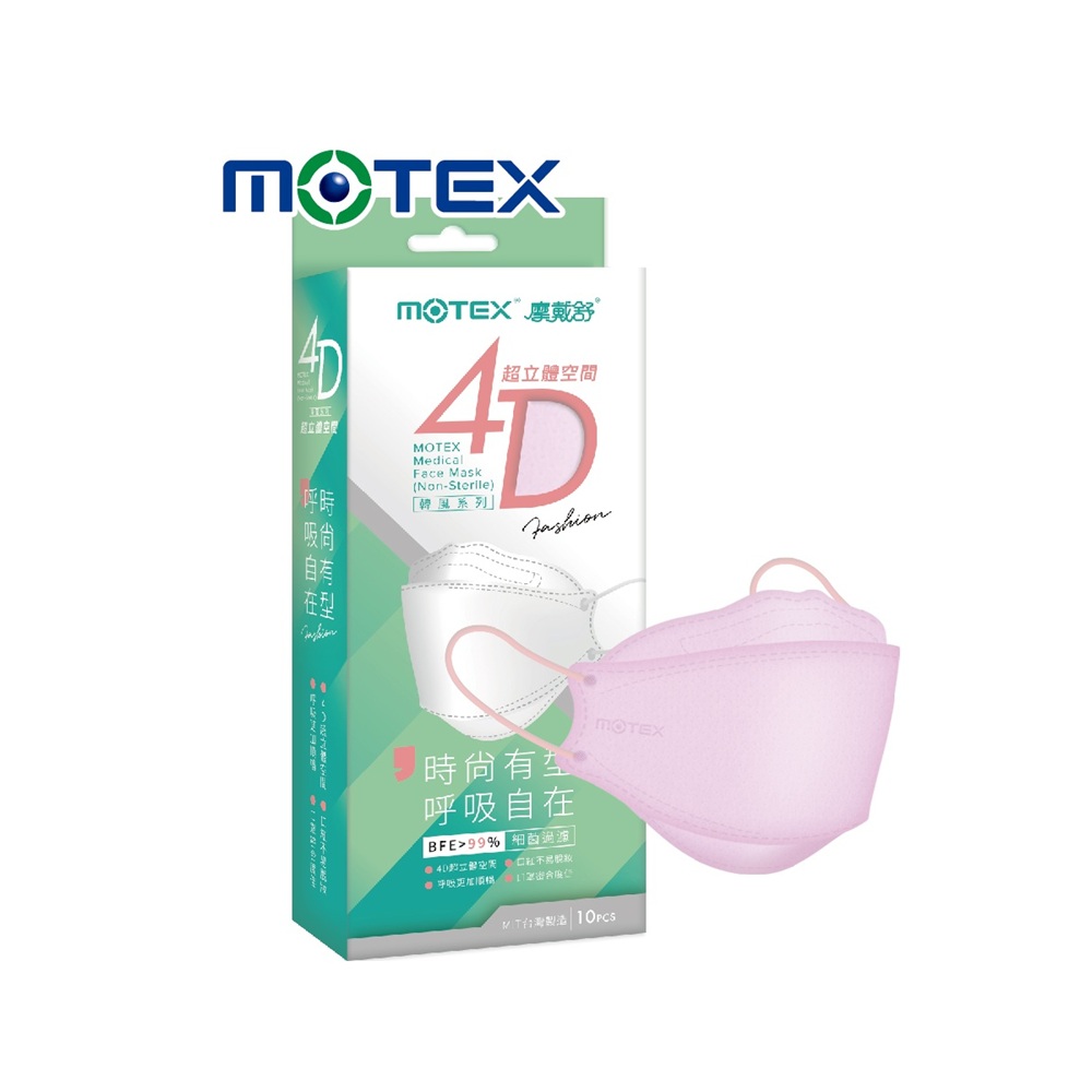 MOTEX PROCEDURE FACE MASK(Pink)(Non-sterile)
