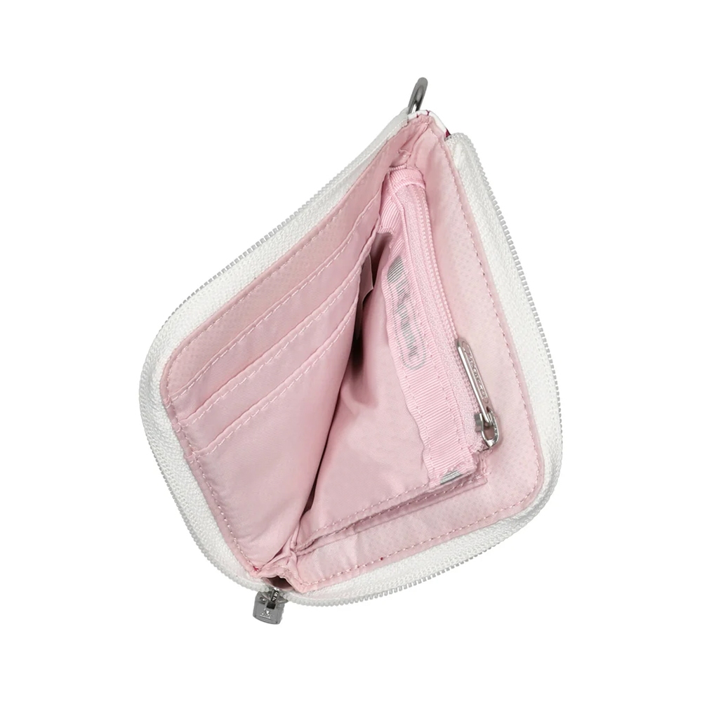 |快速出貨|Lesportsac Slim Wallet 極簡輕薄錢包/ 愛心手繪莓果色, , large