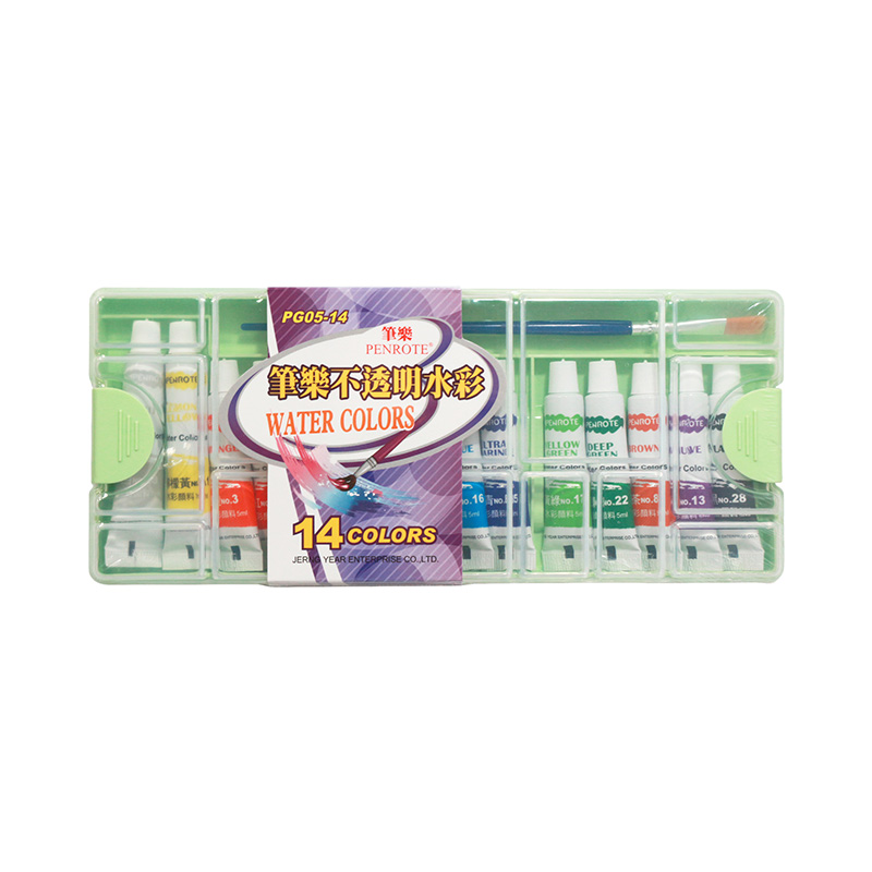 【PENROTE 筆樂】14色不透明水彩 3款, , large