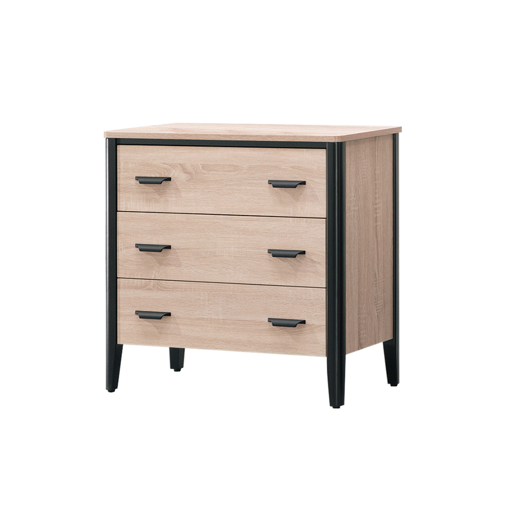 【唯熙傢俱】威尼斯橡木色三斗櫃 抽屜櫃