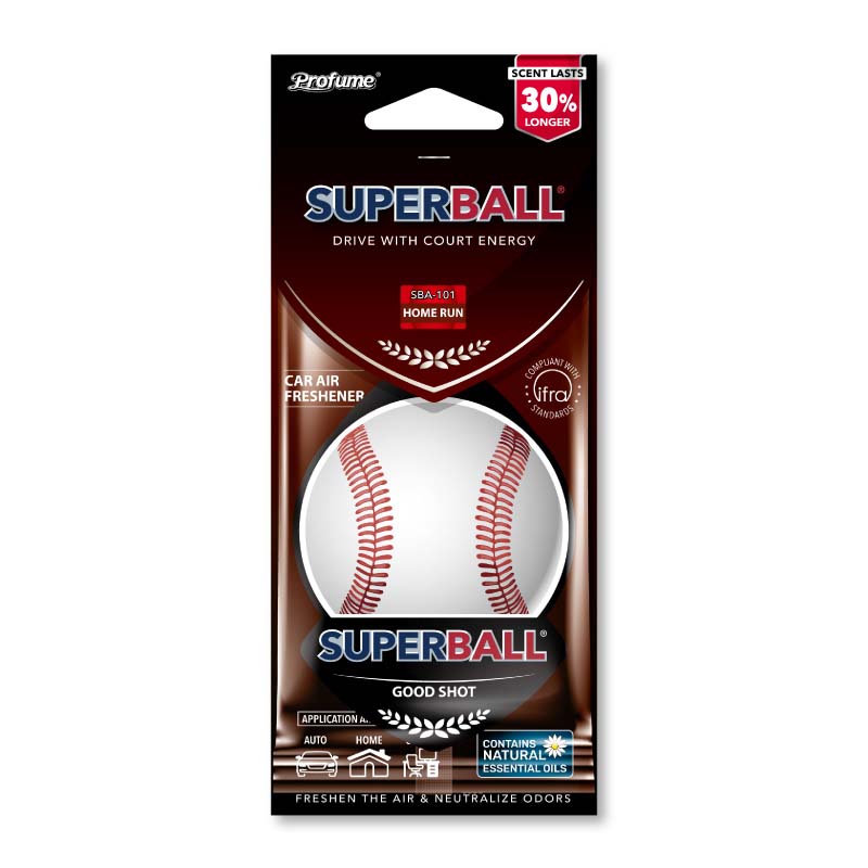SUPER BALL 球類造型紙片香氛-全壘打