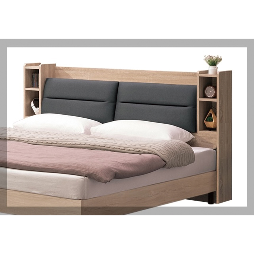 【唯熙傢俱】威尼斯橡木色5尺床頭箱