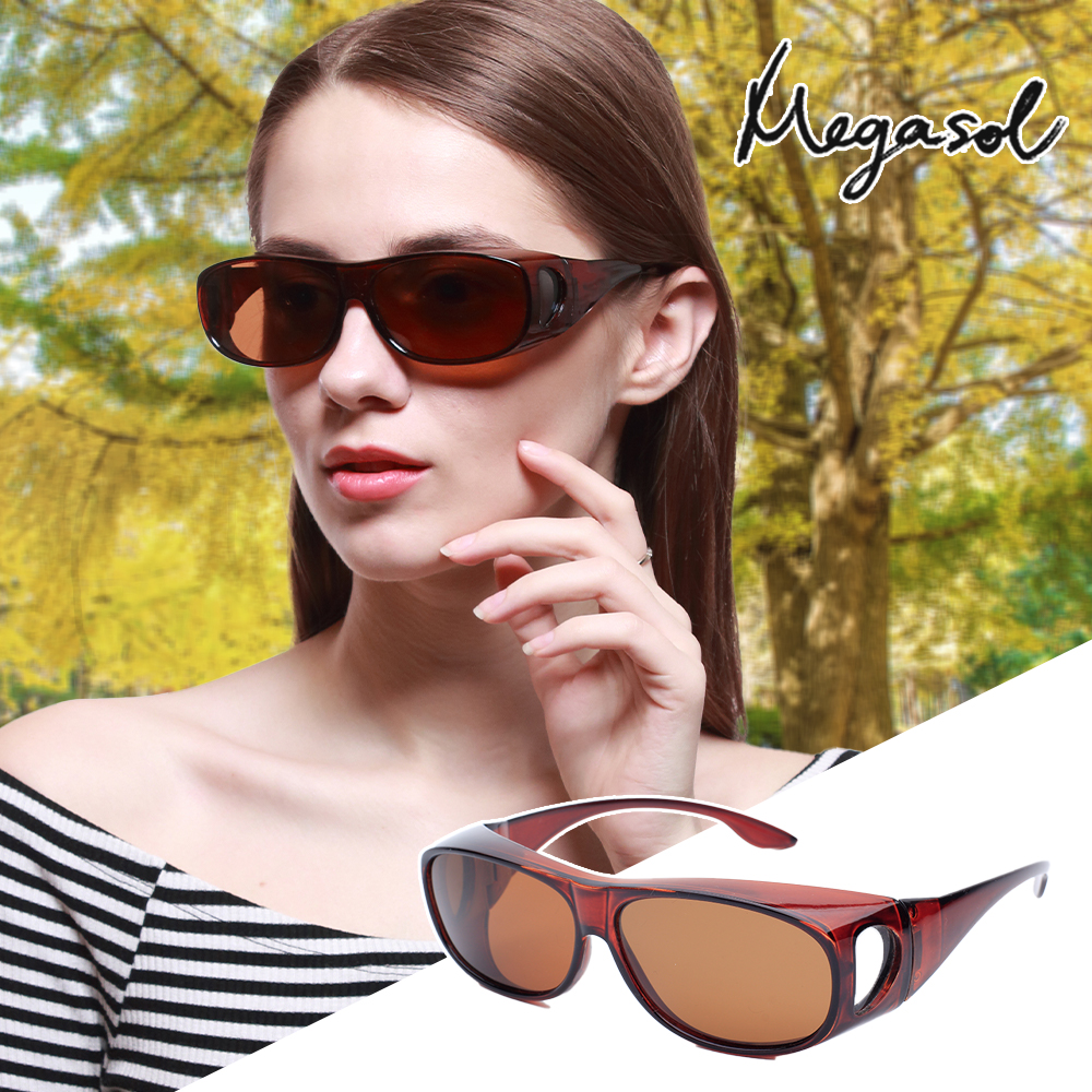 家樂福-UV400偏光外掛式側開窗太陽眼鏡(A101-3009), , large