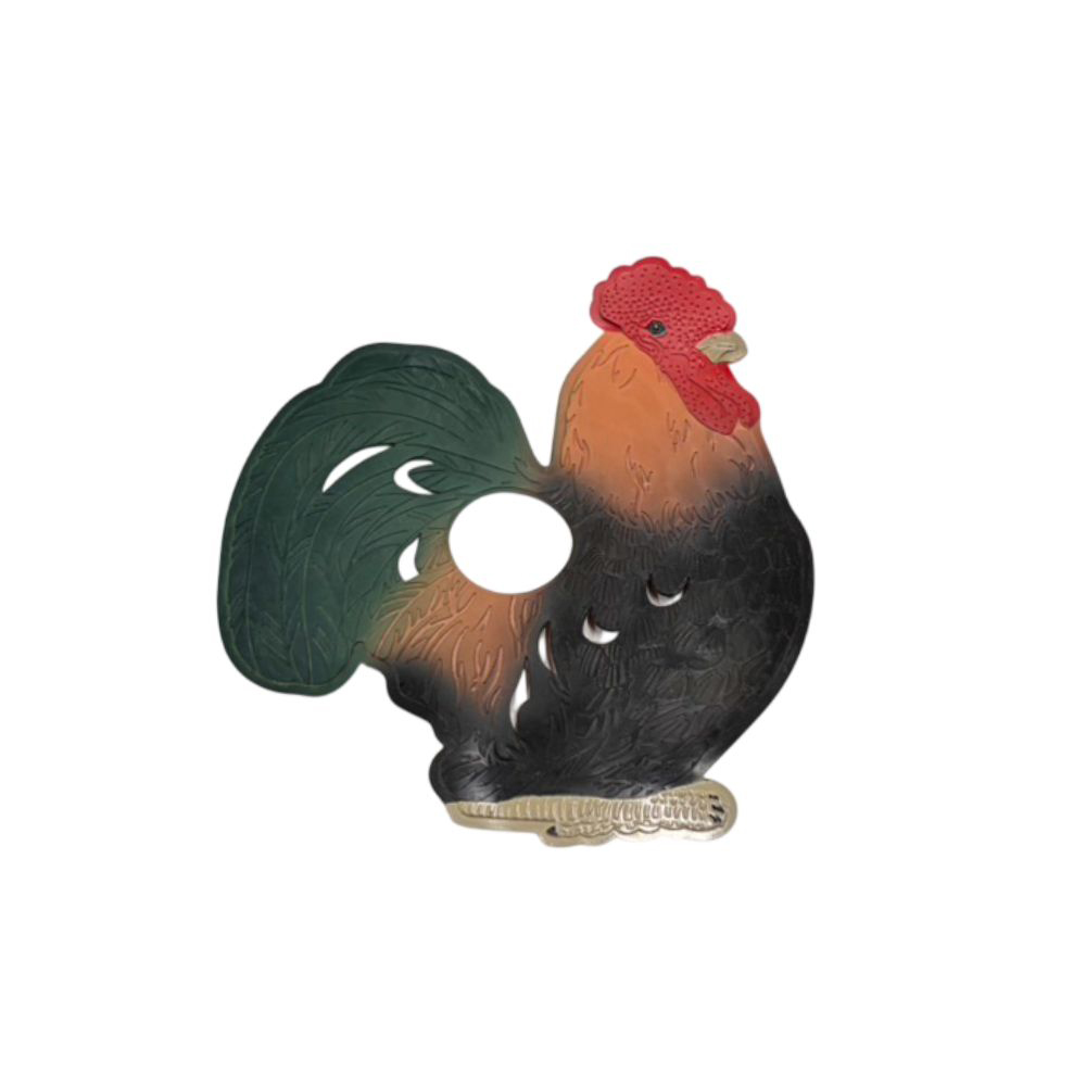 GS MALL 台灣製造 一入 公雞造型 廚房水槽止滑墊 流理台墊 排水槽墊 濾水槽墊 防滑墊 止滑墊 水槽墊, , large