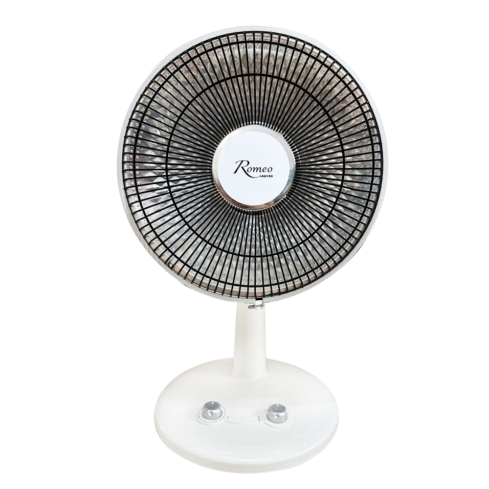 ROMEO 12-Inch Carbon Crystal Electric Heater with Timer, , large