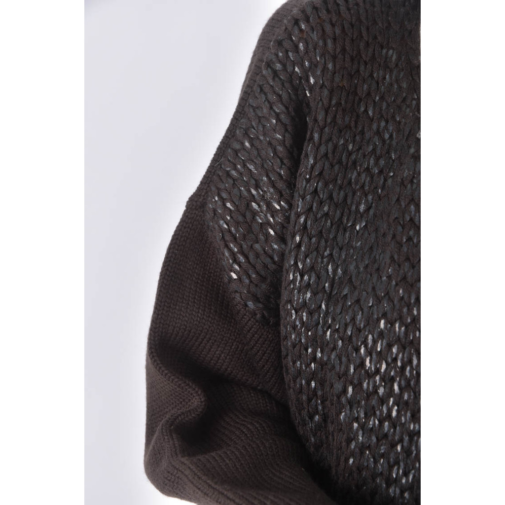 (L) liviana conti編織棕色罩衫二手衣, , large