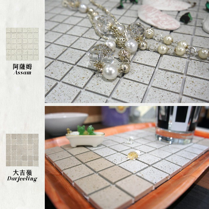Japanese Handmade Mosaic Tile Stickers – 10-Pack “Layered Pudding” Design | DIY 3M Self-Adhesive | Water-Resistant Peel and Stick Tiles | Made in Japan
, , large