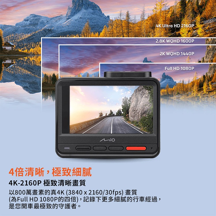 Mio MiVue 935W安全預警九合一 GPS WIFI行車記錄器(送-32G卡) 行車紀錄器 R45630, , large