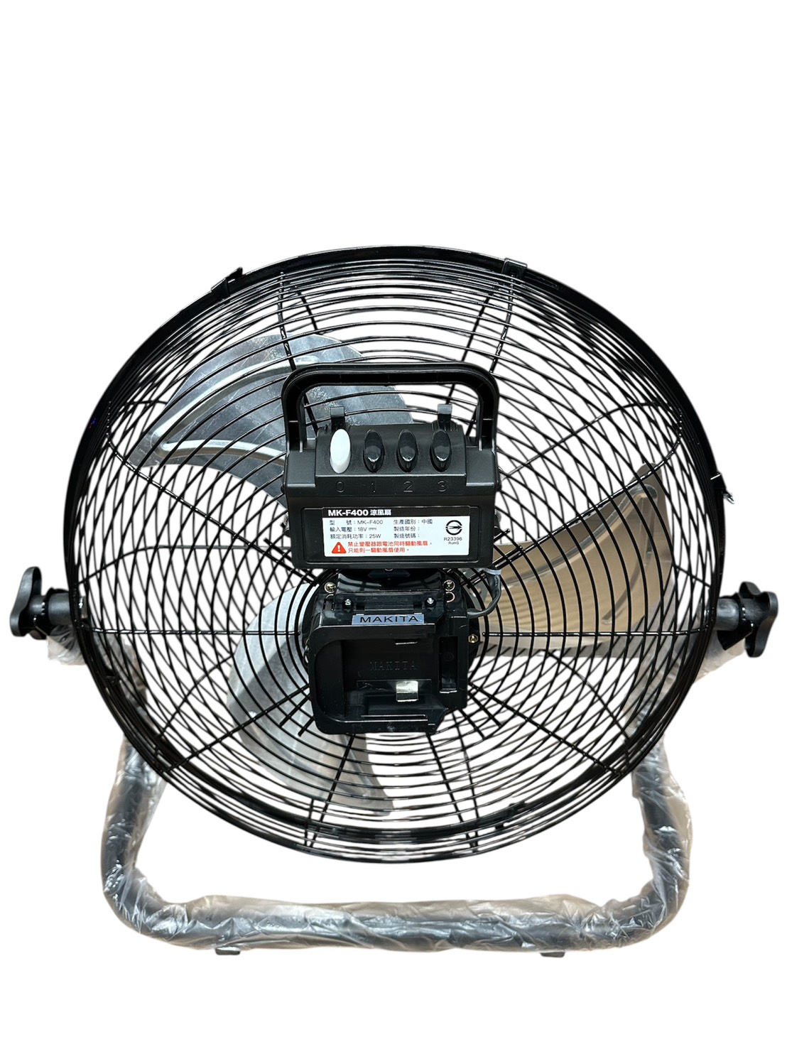 WIN五金 MK-POWER 18V充電式電風扇 <MK-F400+4.0電池組>涼風扇 送風機 鼓風機 吹風機 排風扇, , large