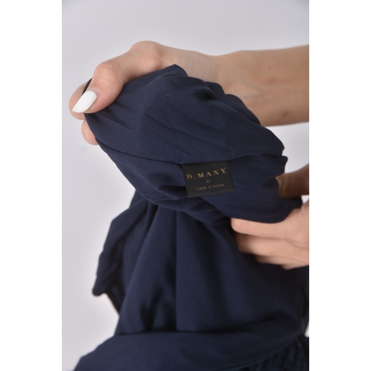 (S) d many質感圓領藍色洋裝二手衣, , large