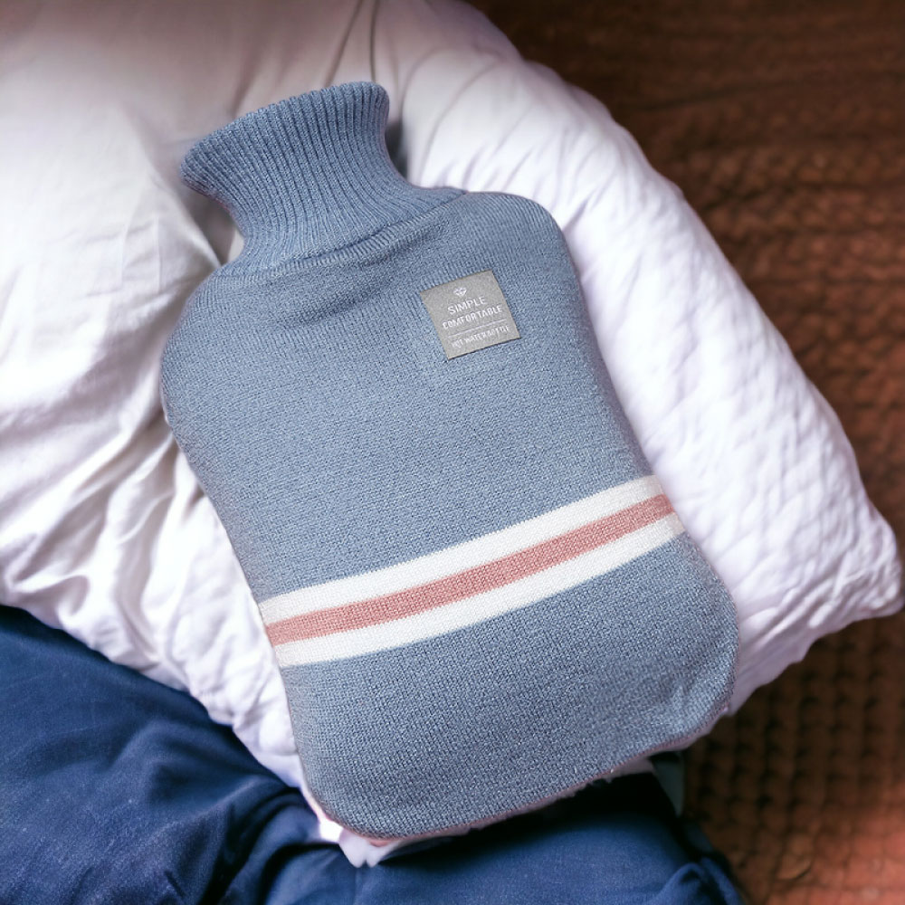 英倫風熱水袋 【2種尺寸/多色可選】材質細緻 大容量1800ml 800ml 冷暖兩用 熱水袋 暖暖包 熱敷 暖肚 暖手 注水式 暖水袋, , large