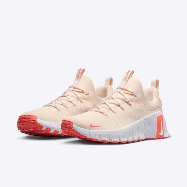 Nike W Free Metcon 6 女 訓練鞋 運動鞋 健身 重訓 分襪式 緩震 橘 [FJ7126-801], , large