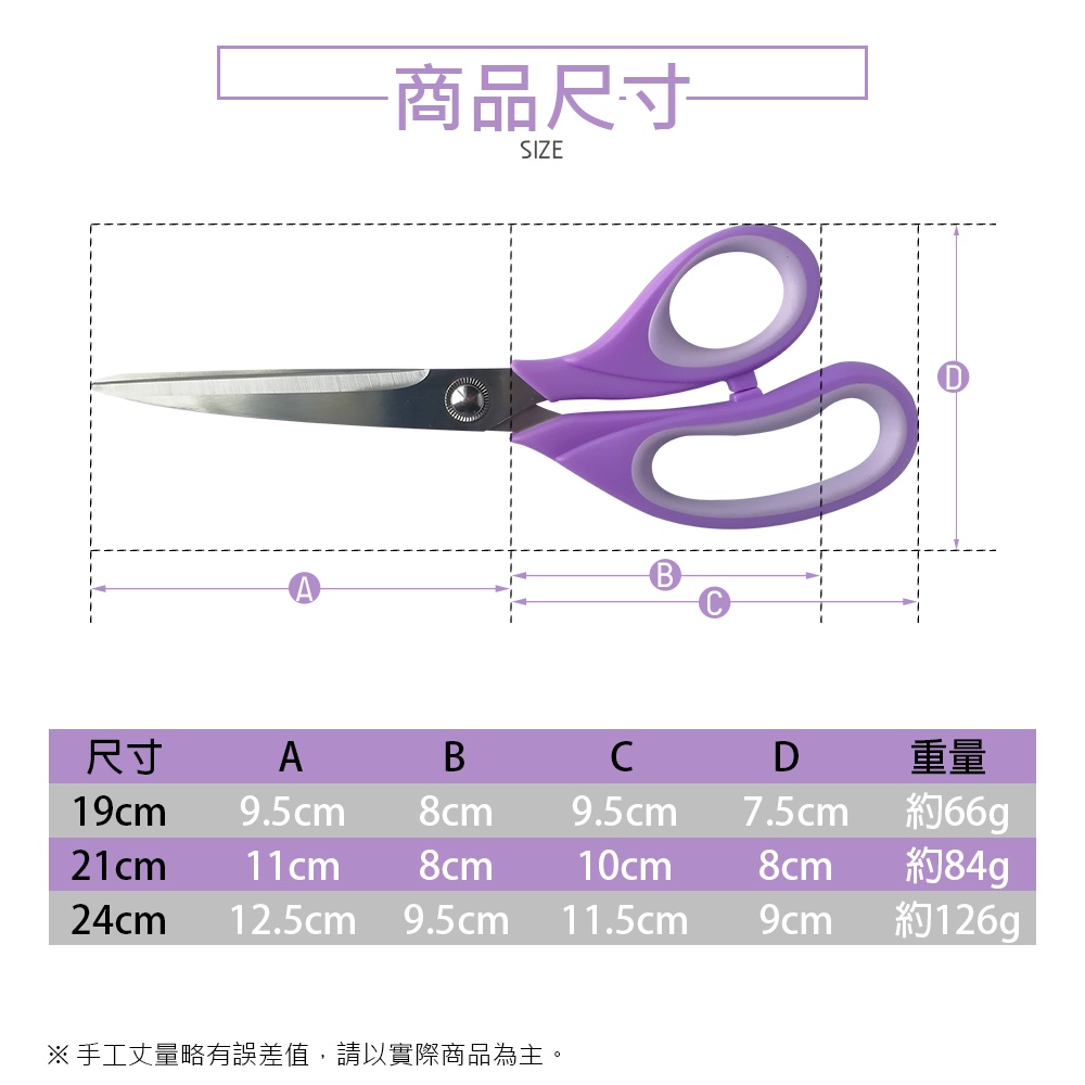 CLARE 可蕾爾 萬用型剪刀多功能事務剪刀 萬用型事務剪21cm-Leidea樂德兒, , large