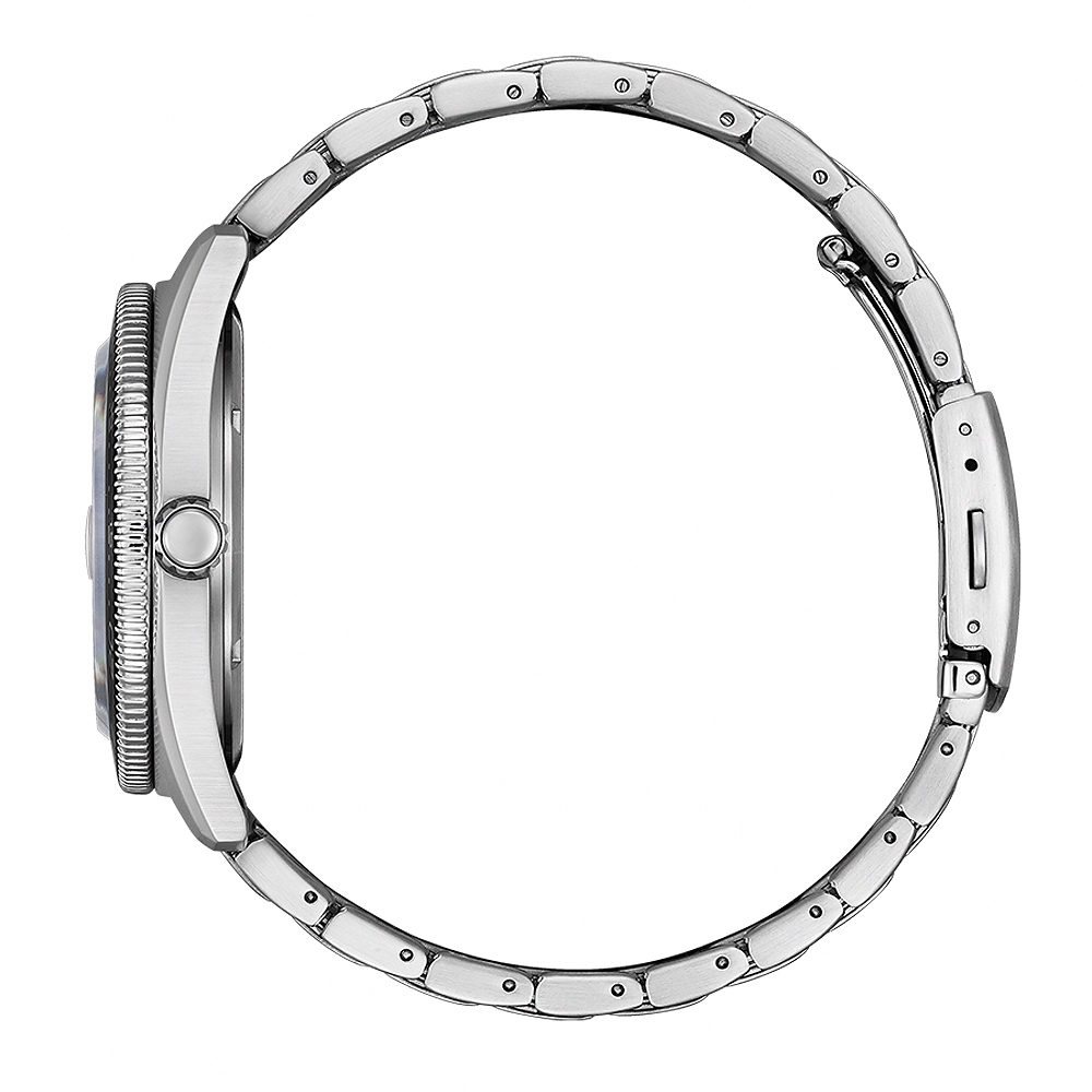 CITIZEN 星辰 光動能潮男時尚大三針手錶-黃 AW1760-81Z, , large