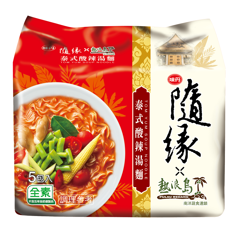 隨緣泰式酸辣湯麵袋麵86g, , large