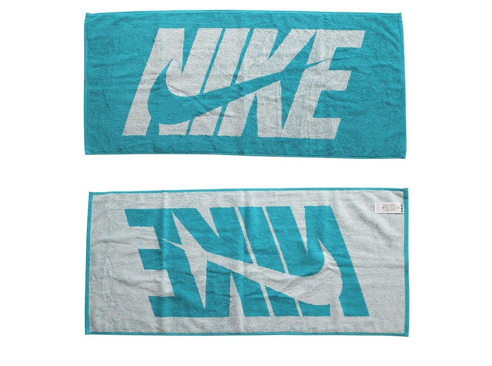 [秉宸] NIKE JACQUARD 毛巾 藍綠, , large
