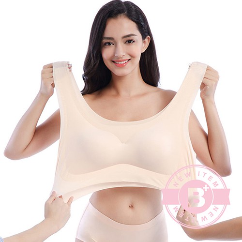 《B+大尺碼專家》運動內衣-黑/膚-0302016, 黑01, large