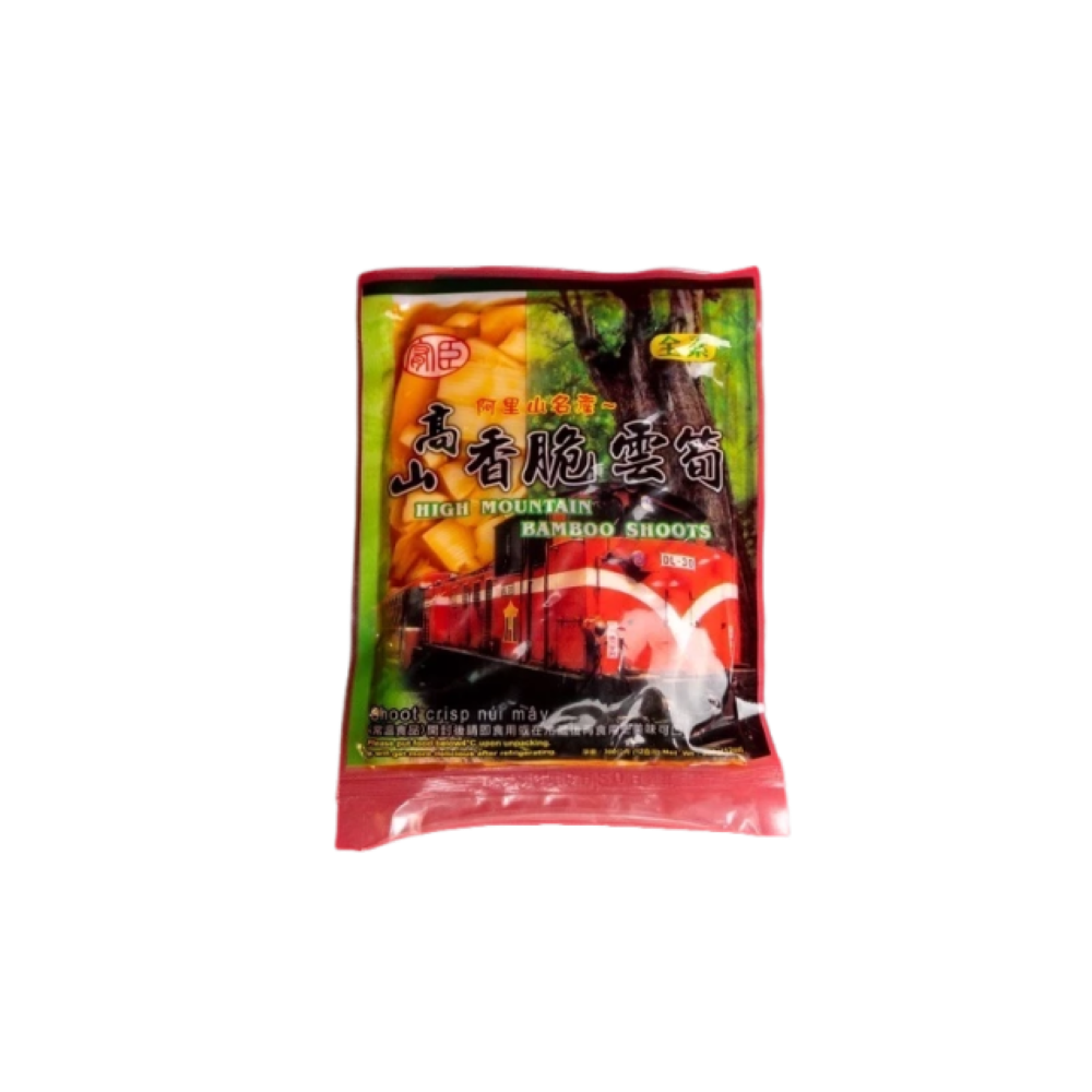 躍進【台灣蘇伯Soup】高山香脆雲筍 250g 脆筍 雲筍 筍片 阿里山 阿里山特產 醃漬 團購美食, , large