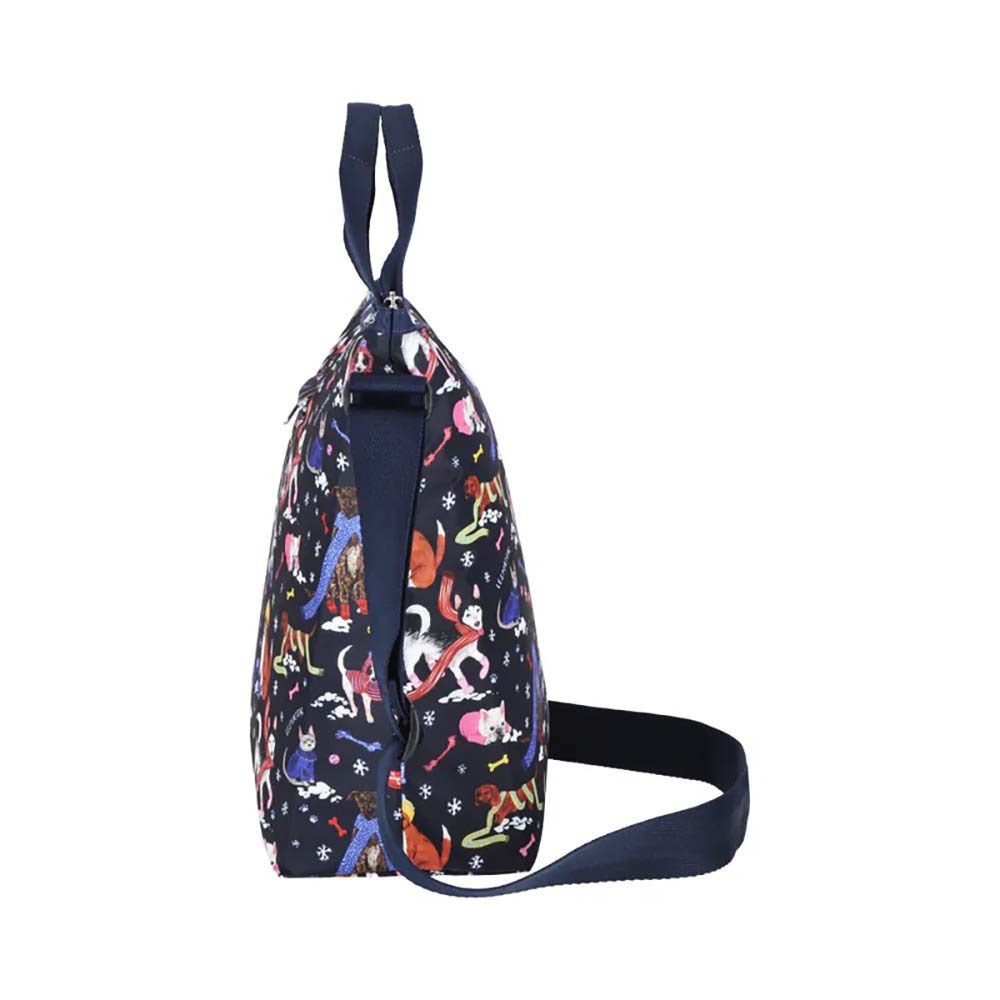 |快速出貨|Lesportsac Deluxe Easy Carry Tote 手提肩背兩用托特包/ 雪國汪星人, , large