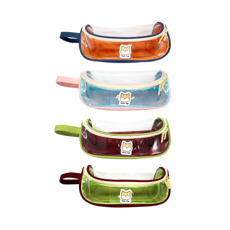 【PENROTE 筆樂】柴語錄敞開式筆袋 藍, , large