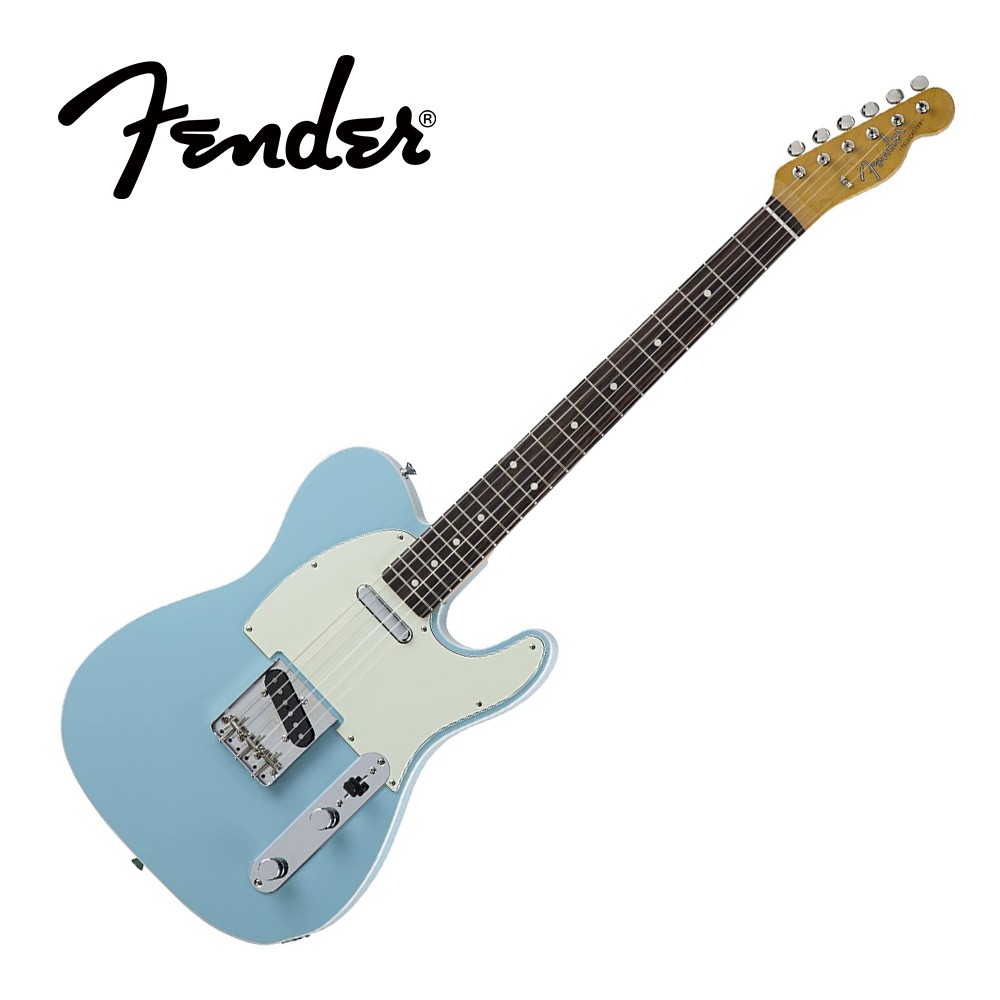 Fender MIJ Traditional 60s Tele Custom RW DNB 電吉他 粉藍色【敦煌樂器】, , large