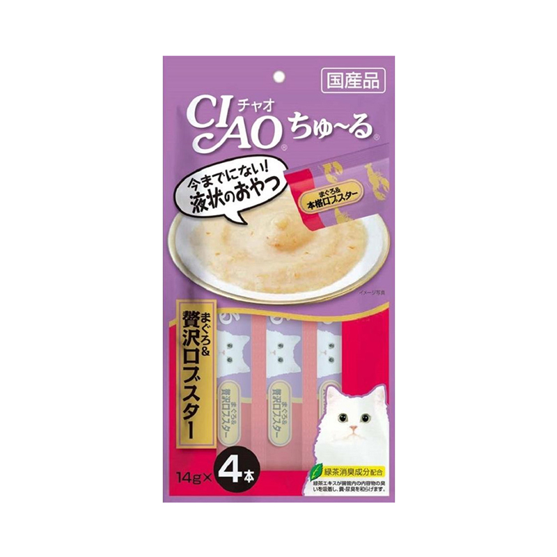 CIAO啾嚕肉泥-奢華鮪魚+龍蝦, , large