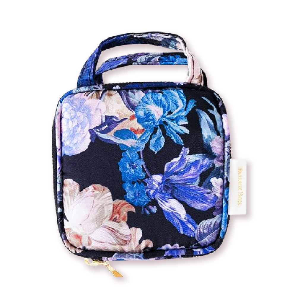 日本製 【Passage Bois】緹花 首飾收納包, , large