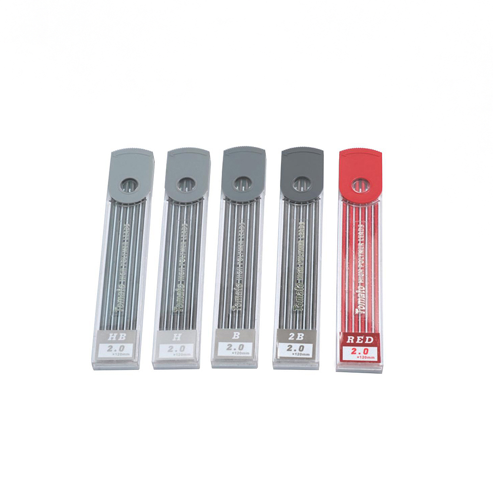 【MBS 萬事捷】2.0mm 工程筆芯 -高級樹脂筆芯 12支入/盒 HP-100  -  多款可選, , large