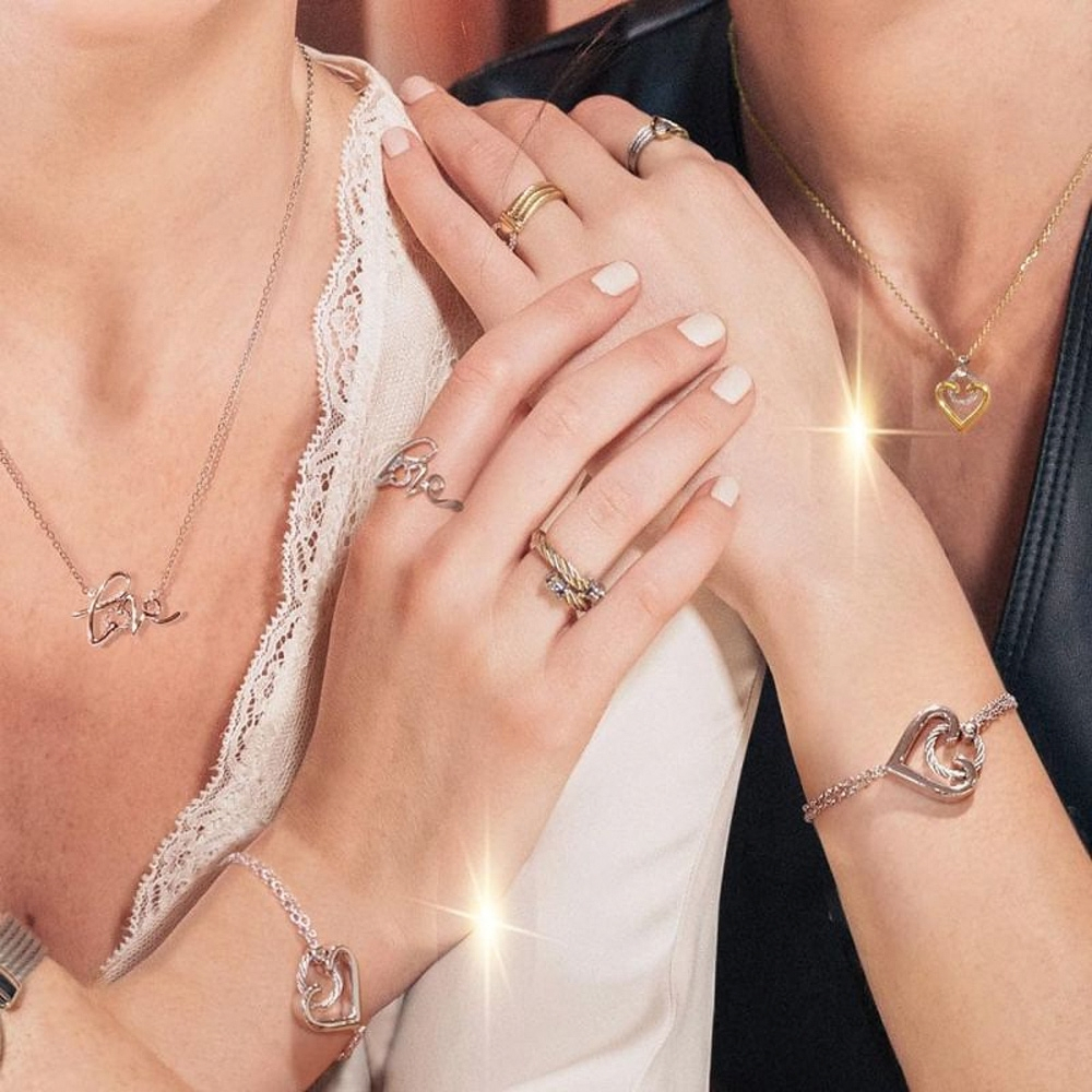 CHARRIOL 夏利豪 Silver necklace with Rh platiing 鋼索項鍊, , large