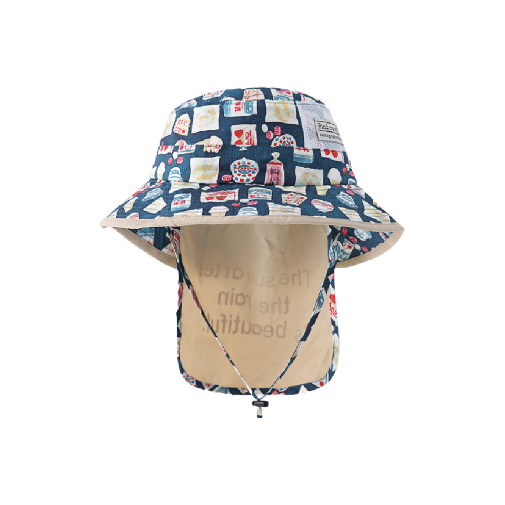 兒童防曬遮陽漁夫帽, , large