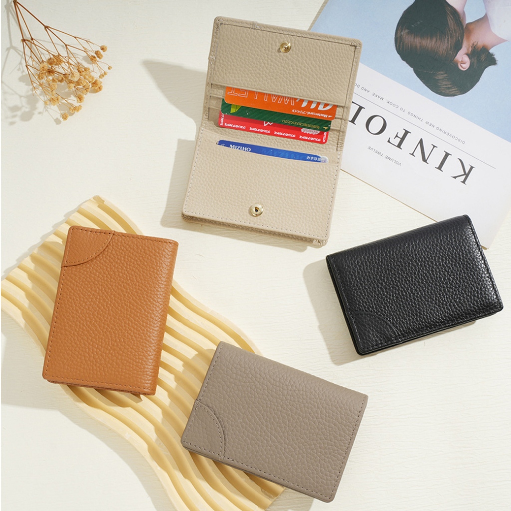 【現貨保固】牛皮名片夾 多用途名片夾 真皮名片夾, , large