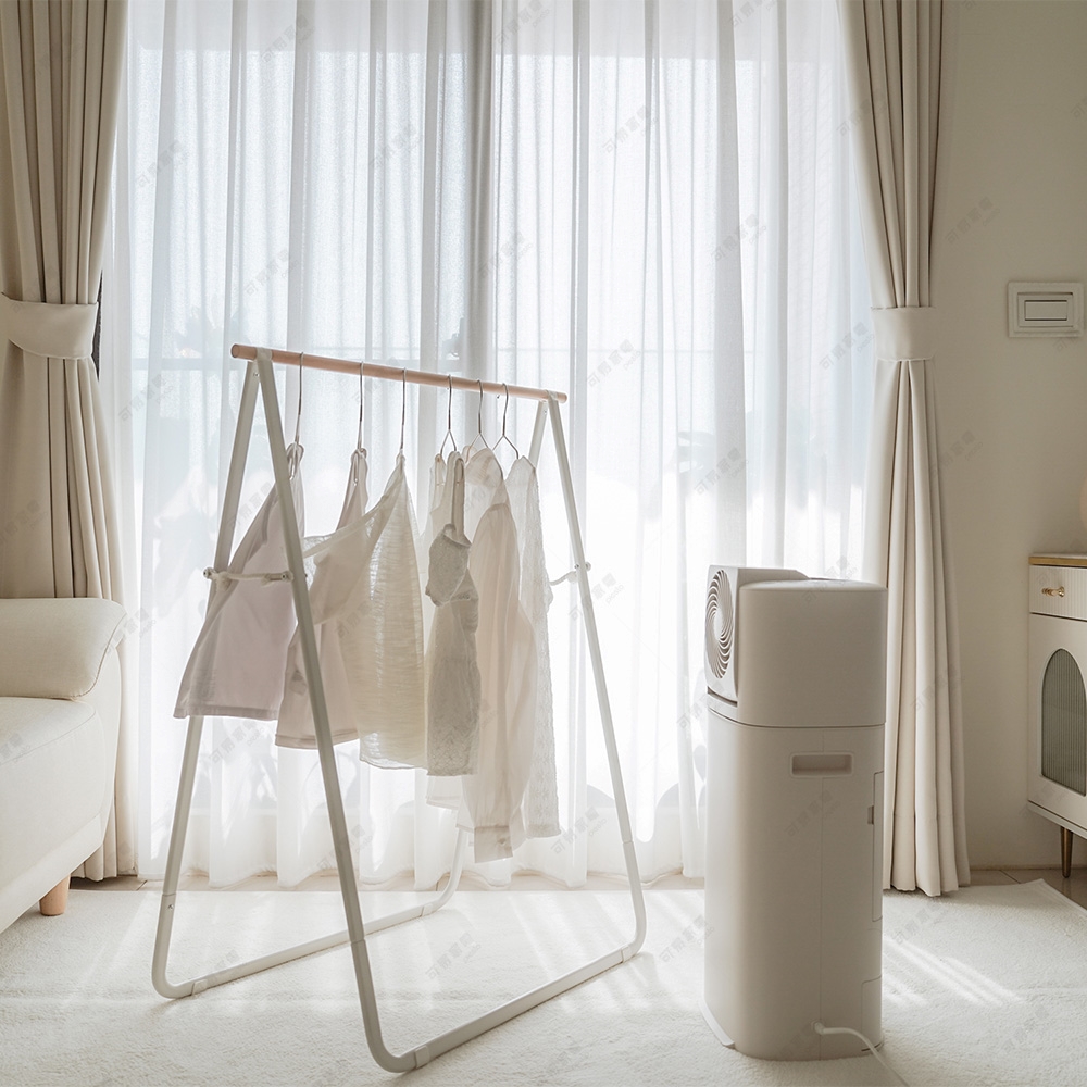 日本IRIS OHYAMA 乾燥循環除濕機 DDC-60｜暖風除溼 x 冷風循環扇 x 極致乾燥, 象牙白色, large