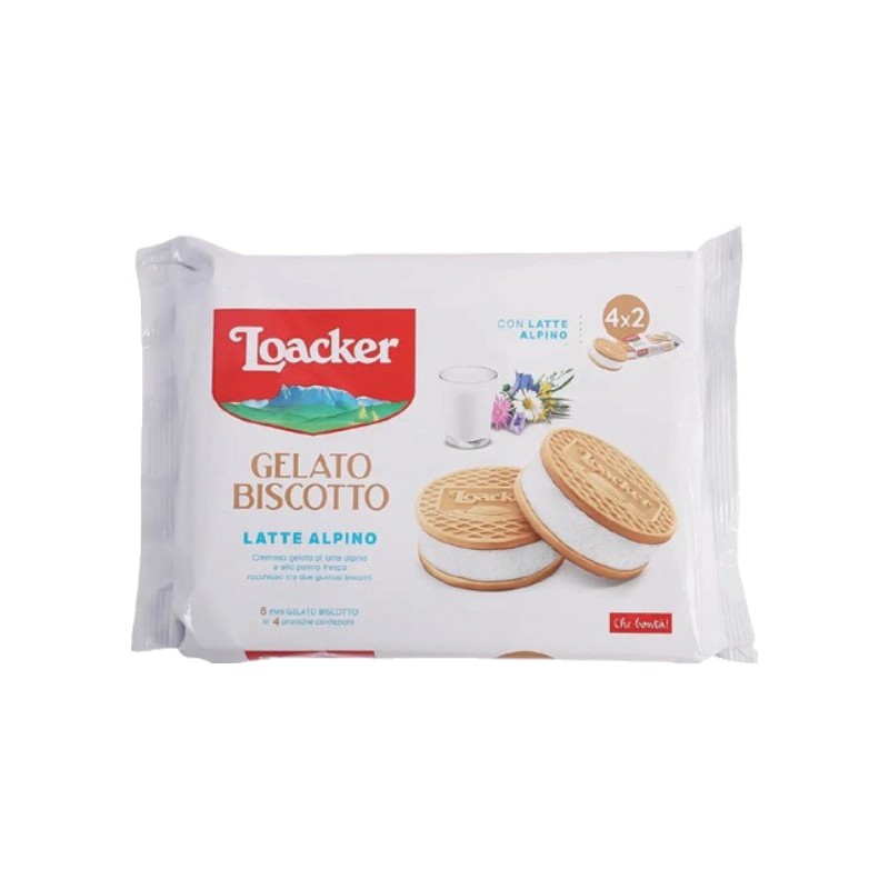 義大利LOACKER牛奶風味冰淇淋, , large