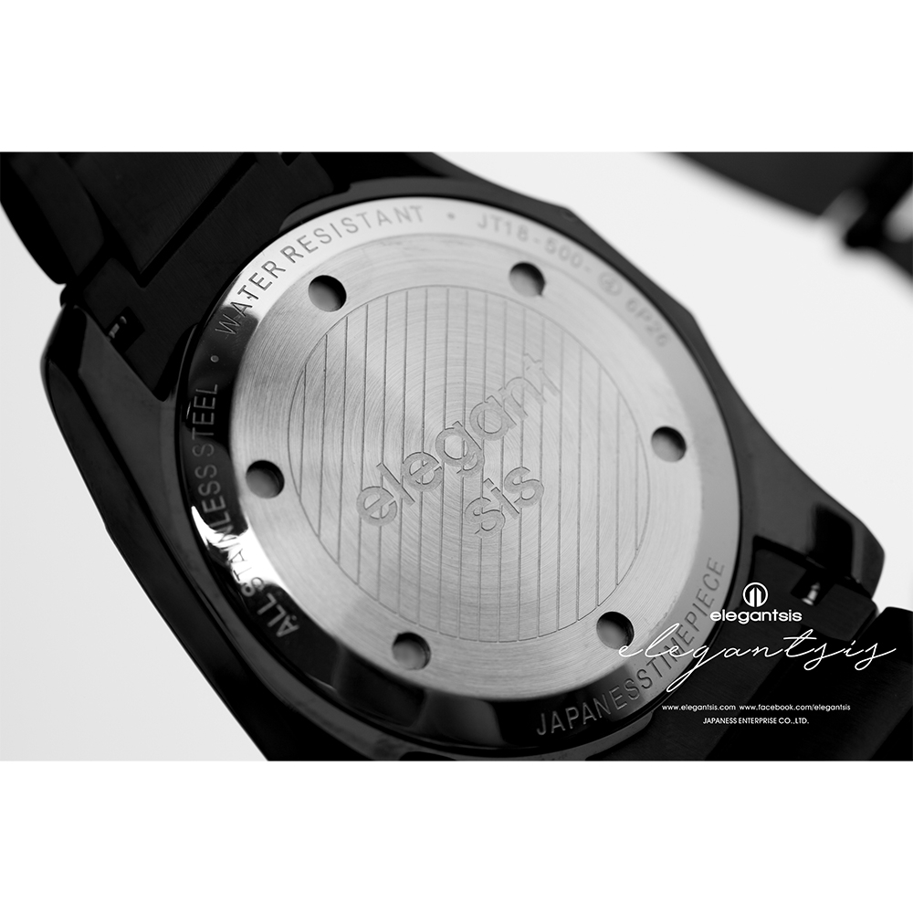 elegantsis 愛樂時 JT18 都會輕時尚手錶-42mm ELJT18-PR07MA, , large