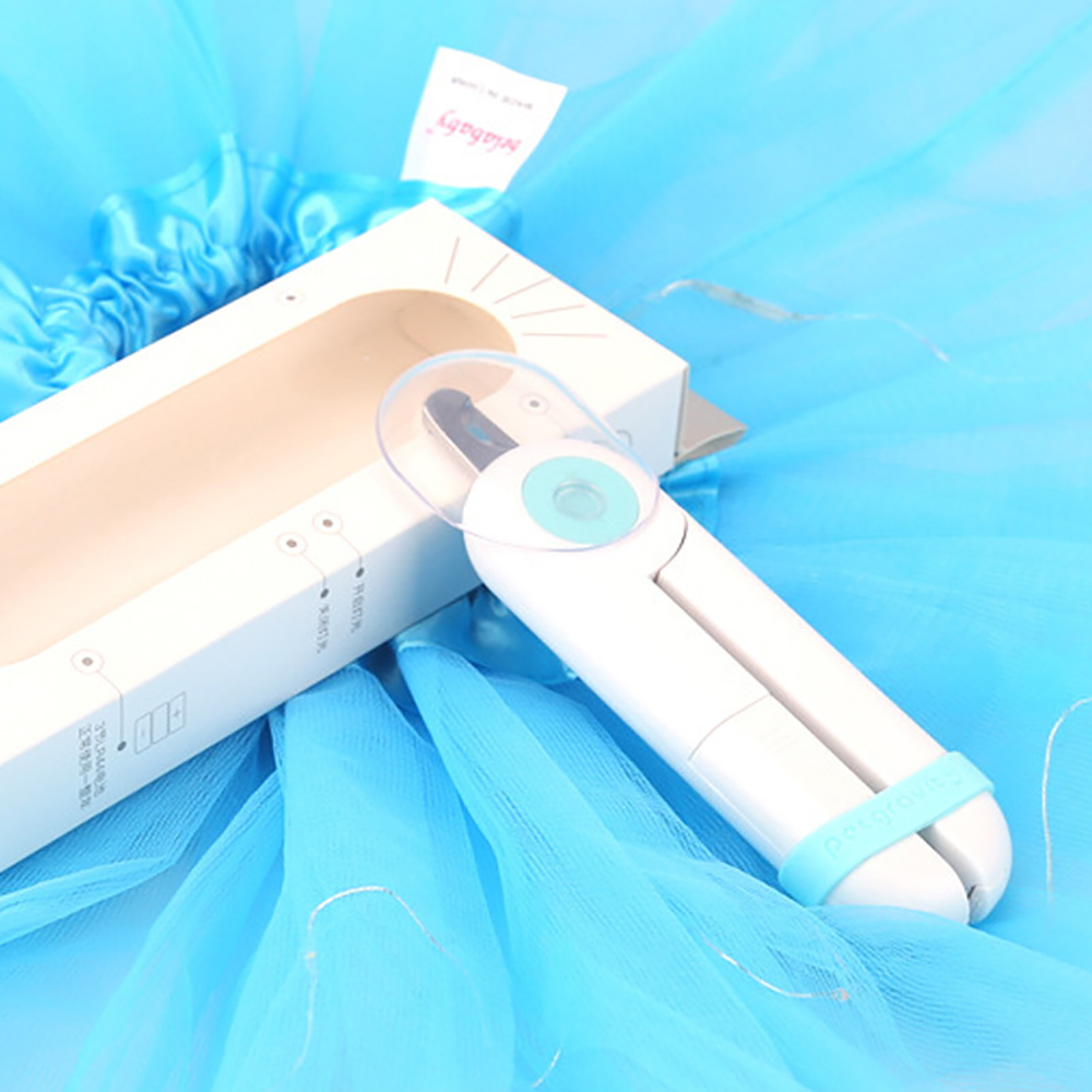 【LED Pet Nail Clipper】&mdash;Built-in LED light helps locate the quick to protect your pet. Pain-free trimming with a stainless steel blade, semi-circular cutting edge, and waterproof, durable design., , large